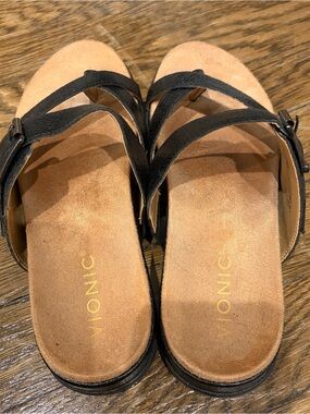 Vionic Carmela Strappy Slide Sandals